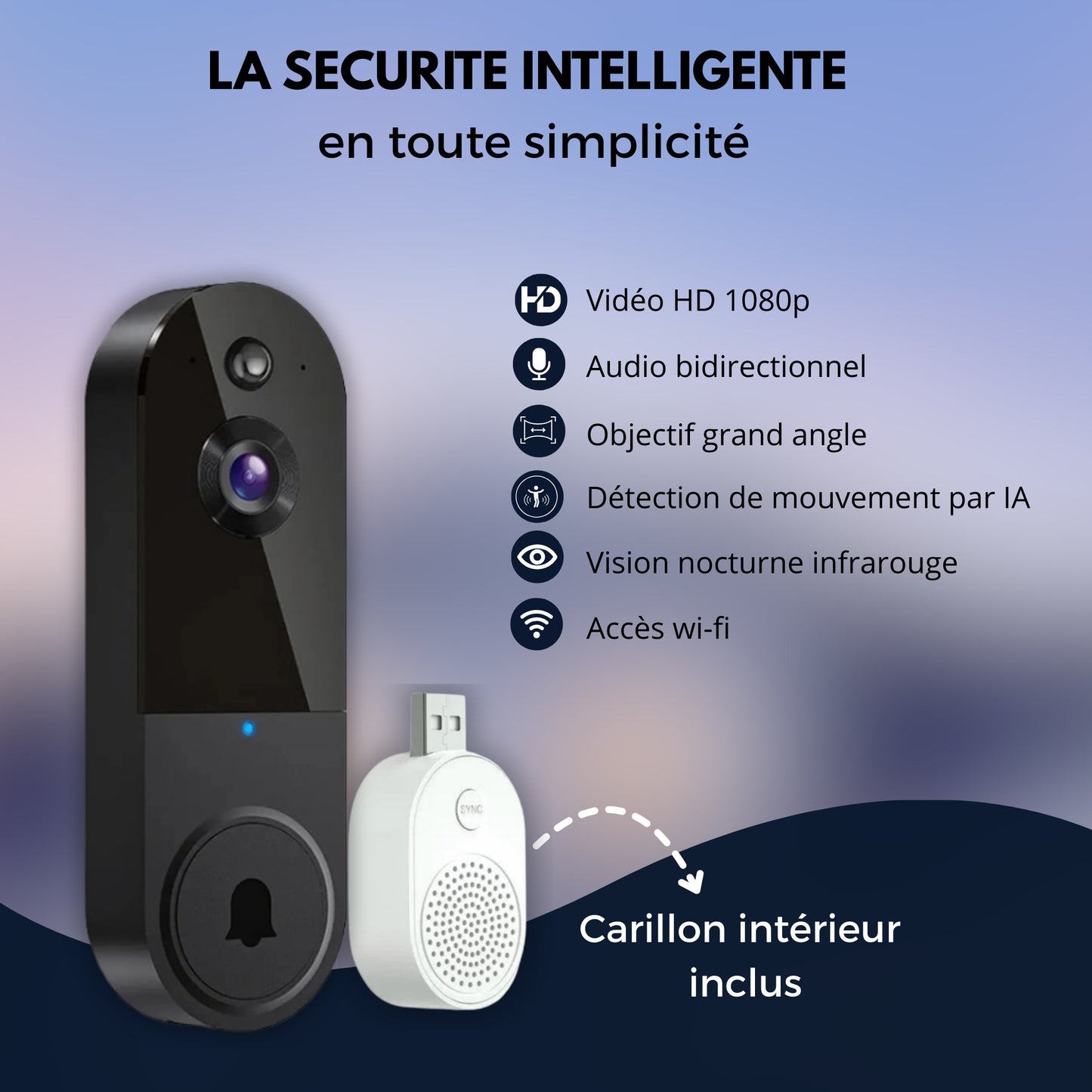 Sonnette Vidéo TOVA