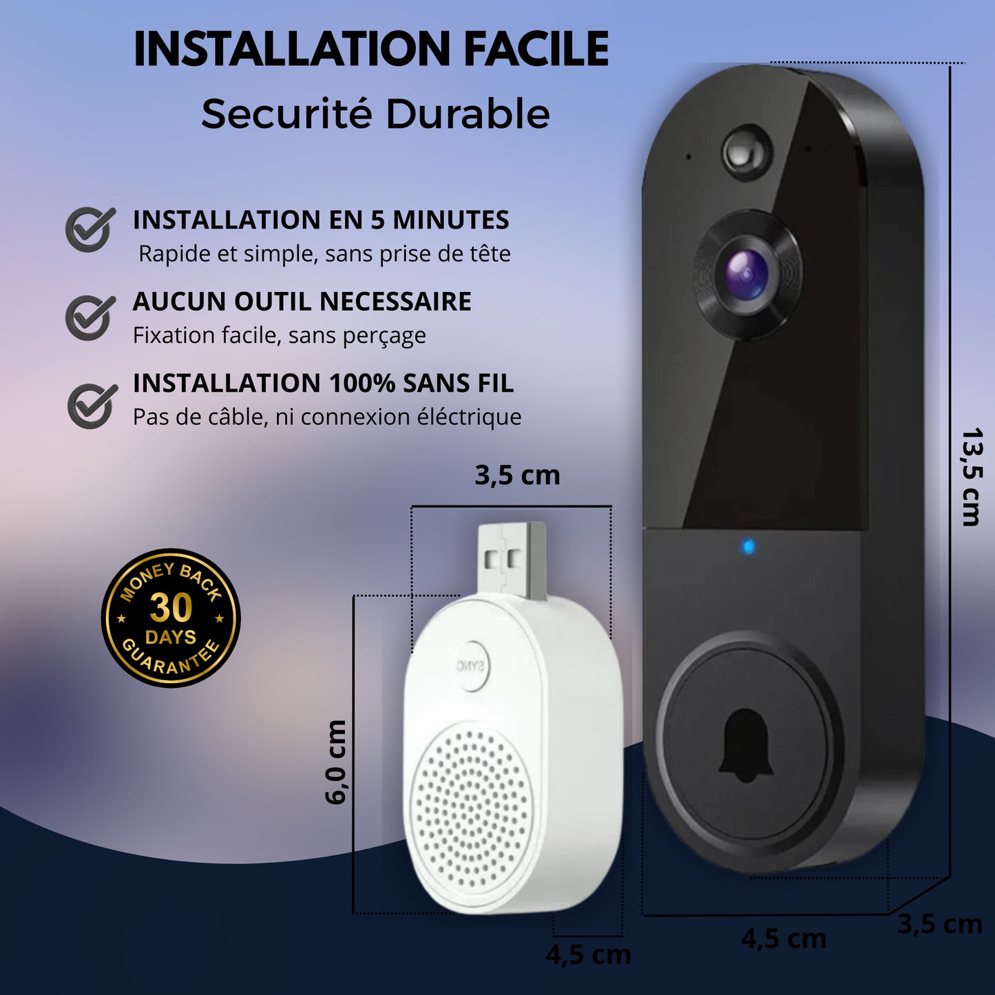 Sonnette Vidéo TOVA