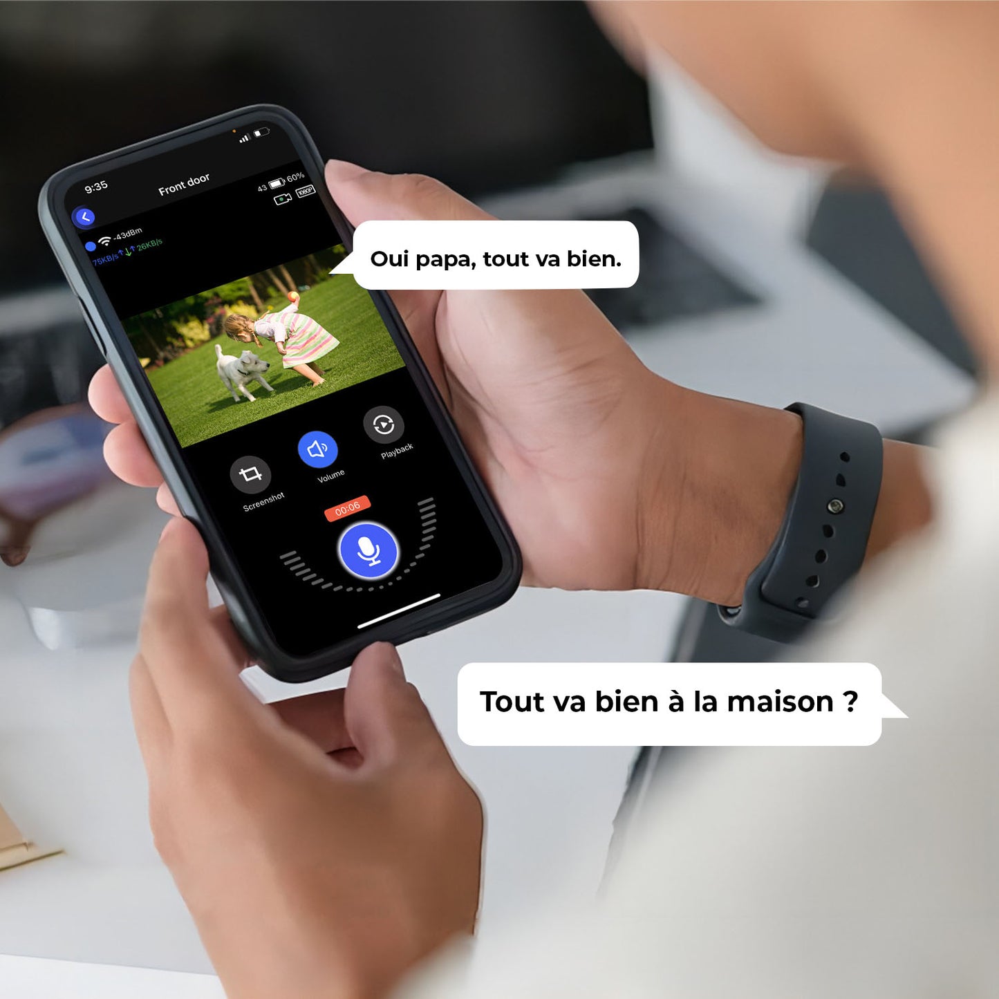 Sonnette Vidéo Tova 2.0